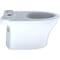 Toto Aquia IV Elongated Universal Height Skirted Toilet Bowl Cotton White CT446CEFGN#01 - alternate 2